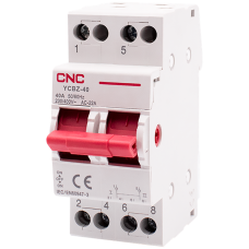 Перемикач трипозиційний 40А 230В 2-полюсний 2м YCBZ-40 CNC Перемикач трипозиційний 40А 230В 2-полюсний 2м YCBZ-40 CNC
